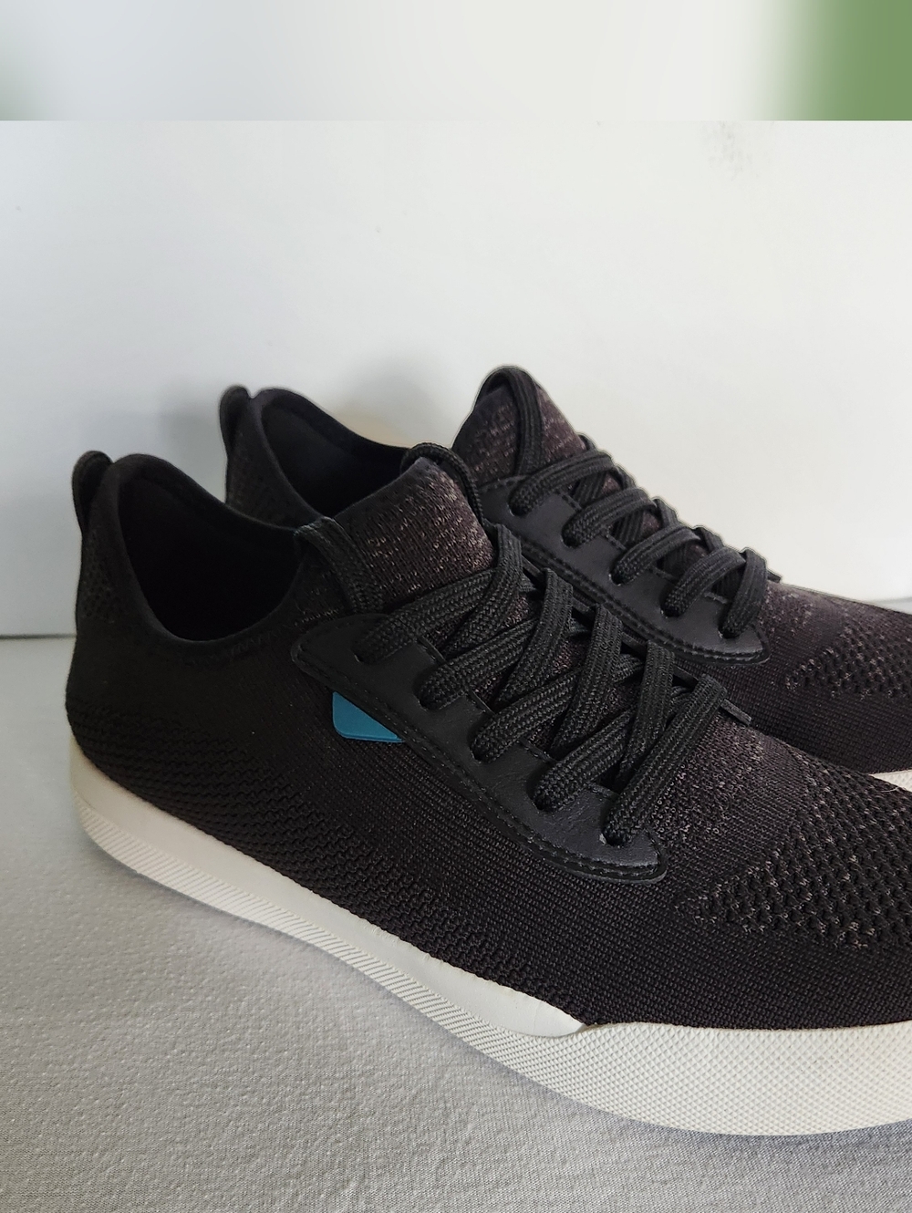 Vessi Weekend Sneaker Women’s 9 Asphalt Black Waterproof Knit